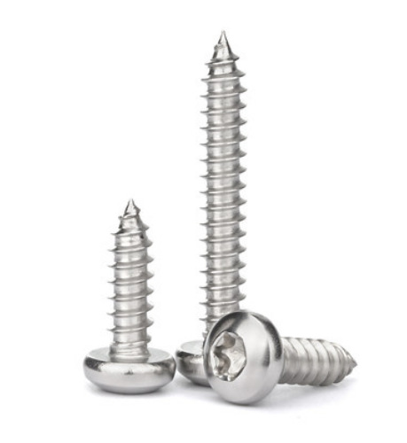 Paidu plum blossom self-tapping screw anti-theft screw plum blossom pan head self-tapping 304 stainless steel factory direct sales