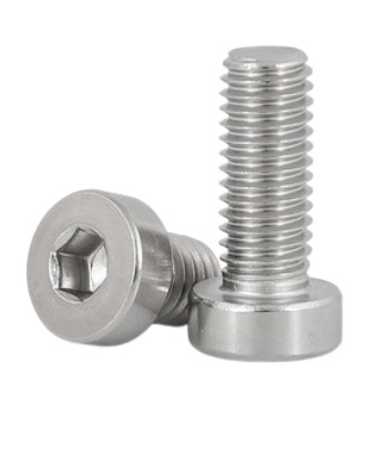 Paidu 304 stainless steel hexagon socket thin cylindrical head machine screw DIN7984 short head hexagon socket bolt