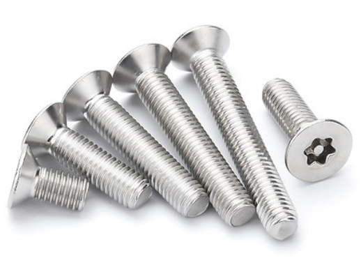 Paidu anti-theft screw plum blossom slot with column screw anti-theft screw countersunk head plum blossom screw 304 stainless steel factory direct sales