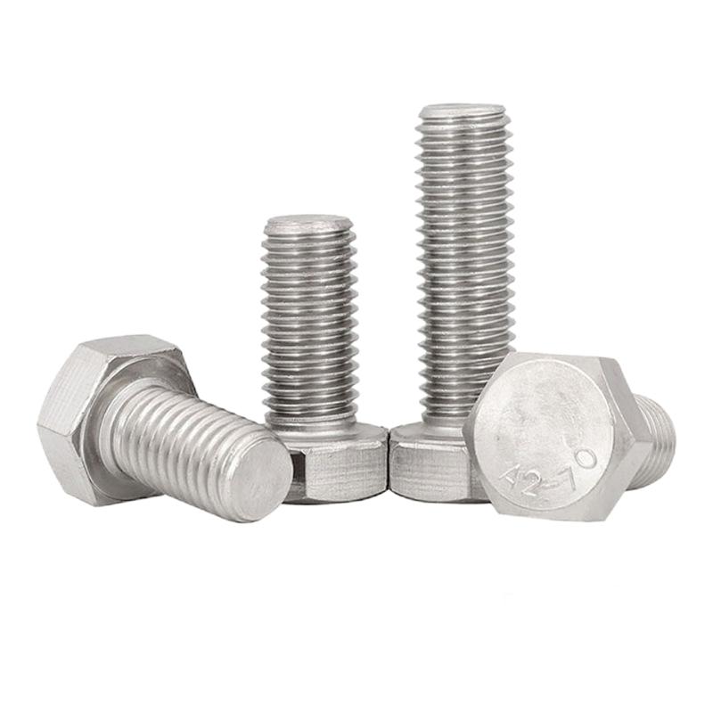 Paidu 304 stainless steel hexagonal bolts extension screws GB5783 factory direct sales