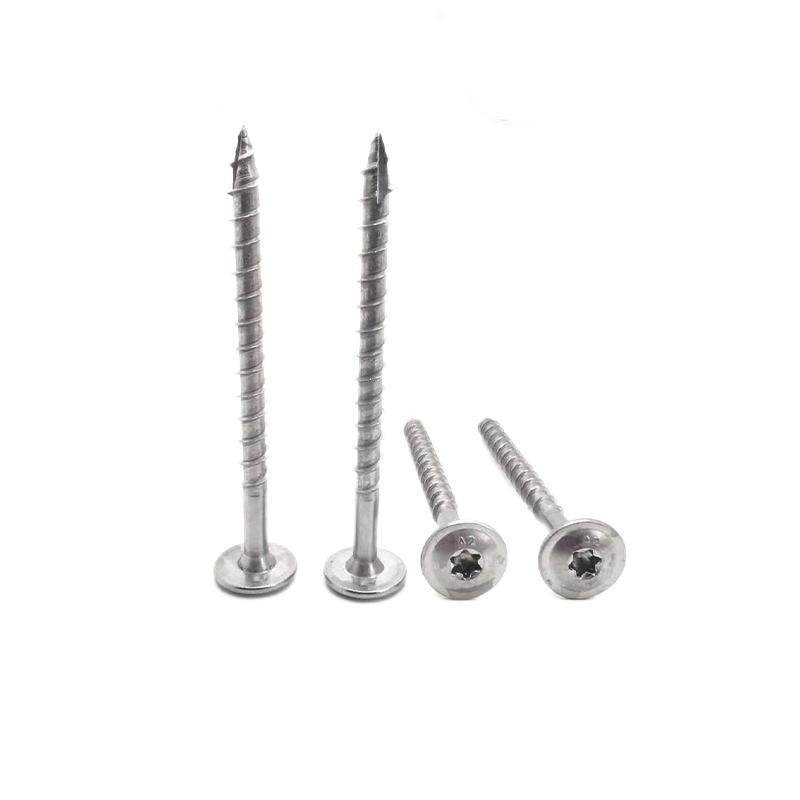 Paidu 304 stainless steel countersunk head self-tapping nails cutting tail screws wood screws