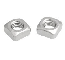 Paidu 304 stainless steel square nut DIN557 square nut square nut dacromet square nut