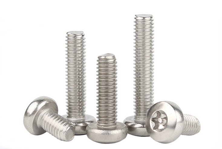 Paidu 304 stainless steel anti-theft screw plum blossom pan head anti-theft screw plum blossom pan head screw anti-theft screw