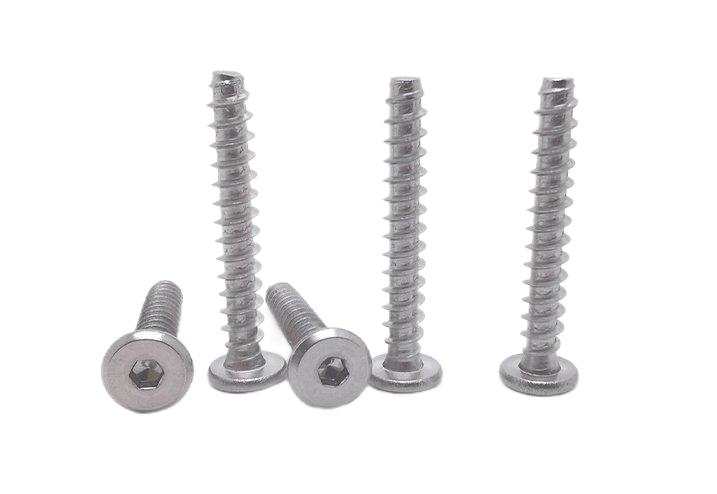 Paidu 304 stainless steel flat inner hexagonal self-tapping nails American-made inner hexagonal self-tapping nails American-made self-tapping screws