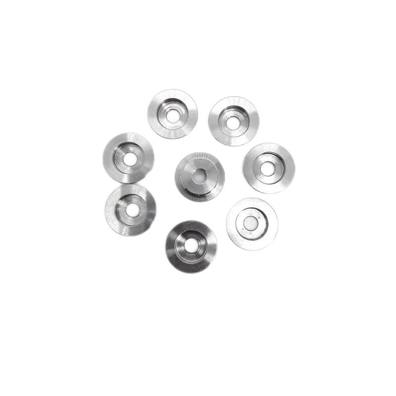 Paidu 304 stainless steel sliding cover hinge gasket non-standard concave-convex washer
