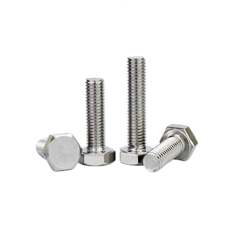 Paidu outer hexagonal bolt outer hexagonal screw full tooth extension screw 316 stainless steel M10M12 GB5783