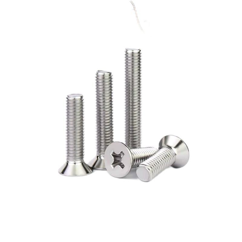 Paidu 304 stainless steel cross countersunk head screws extended countersunk head screws GB819 factory direct sales