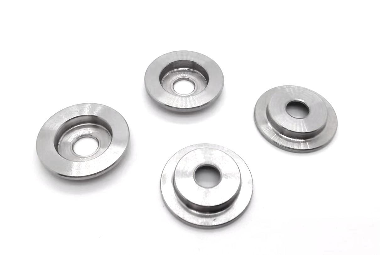 Paidu 304 stainless steel sliding cover hinge gasket non-standard concave-convex washer