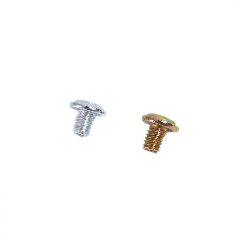 Paidu supply micro-standard m2-m8 round head screw 818 type machine tooth screw with pad eleven word screw machine nail self-tapping
