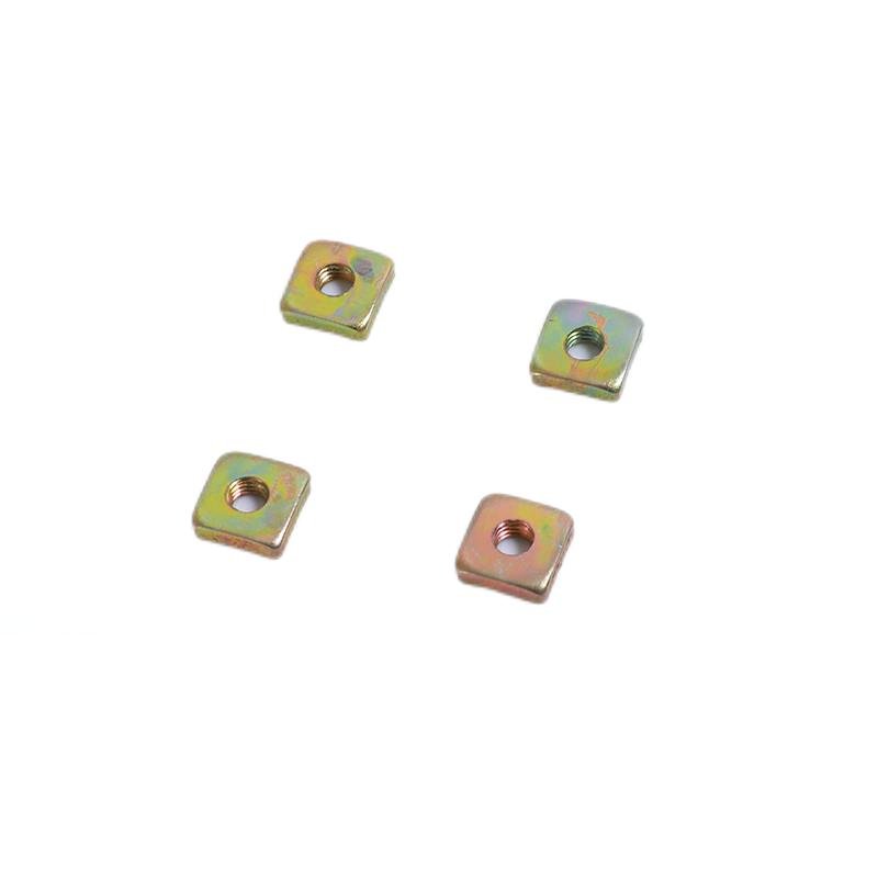 Paidu manufacturer supplies square pad square pad M3M3.5M4M5 tensile square gasket with corner square gasket stretched square pad