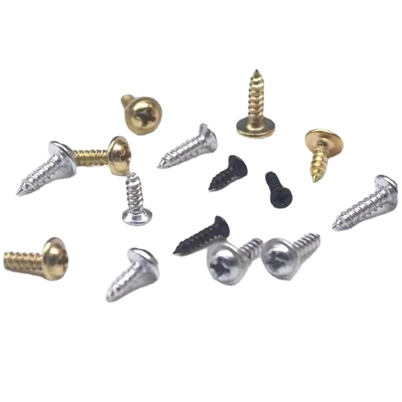 Paidu manufacturers wholesale 304 stainless steel screws flat head round head self-tapping screws M1-M8 screws countersunk head small screws