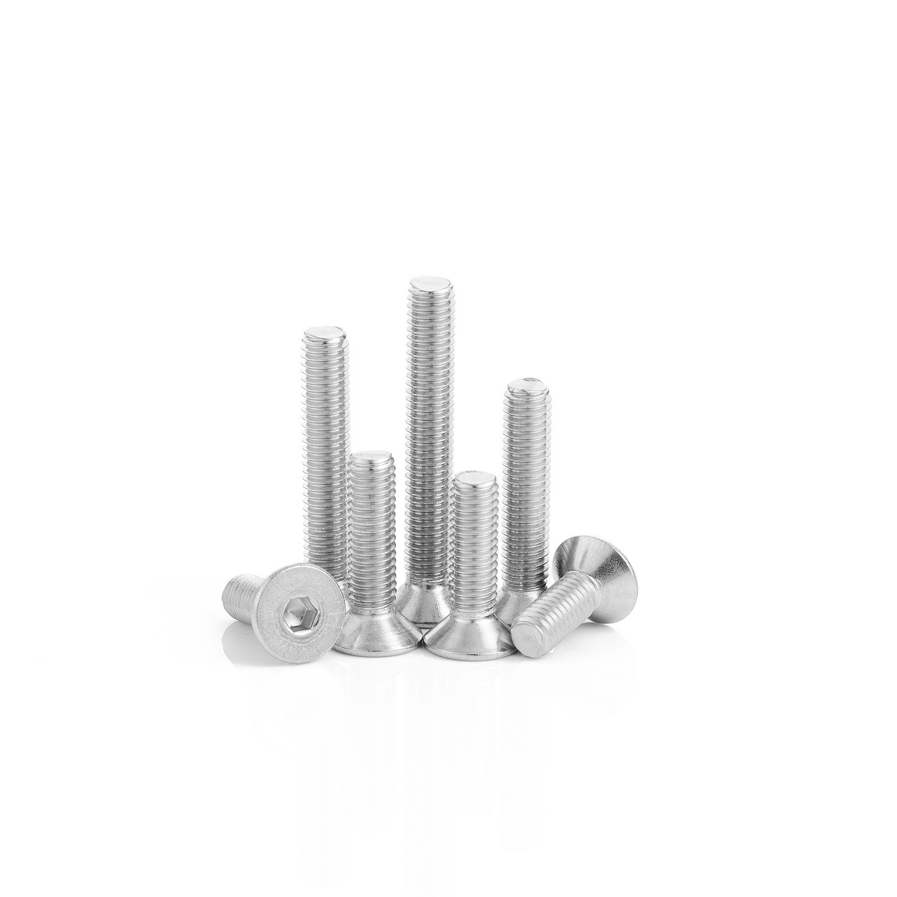 Paidu professional stainless steel, iron inner hexagonal furniture screws cylindrical head semi-round head countersunk head machine nail self-tapping M3-M12