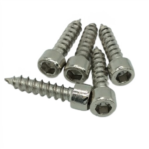 Paidu cylindrical head hexagonal self-tapping screw M6*30 sliding door self-tapping screw M5*30 galvanized flat head hexagonal self-tapping screw