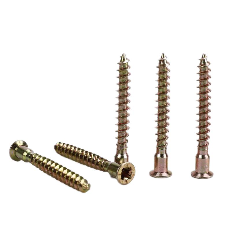 Paidu countersunk head inner hexagonal self-tapping mountain wire straight repair screw wood tooth cabinet screw furniture screw inner hexagonal wood screw