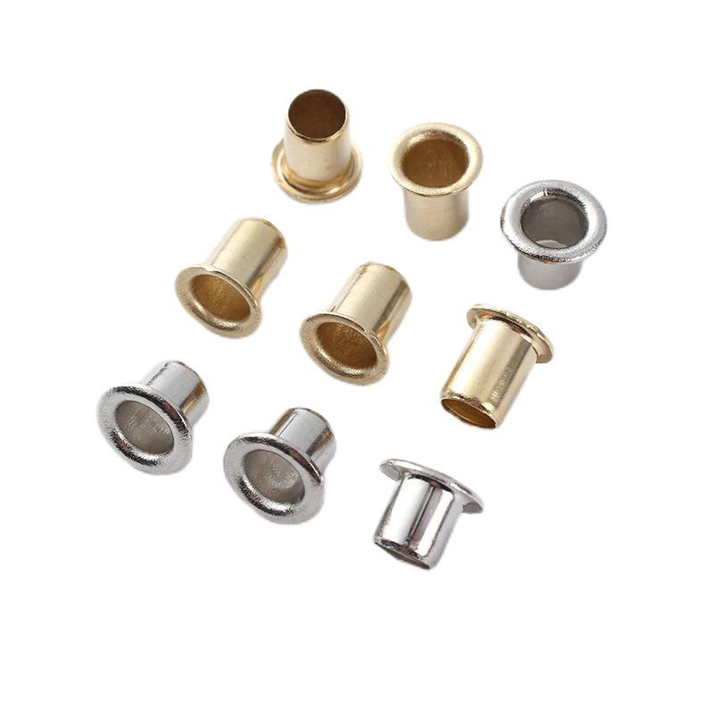 Paidu factory direct supply GB876 copper hollow rivets air eye buckle corn rivets brass hollow nails