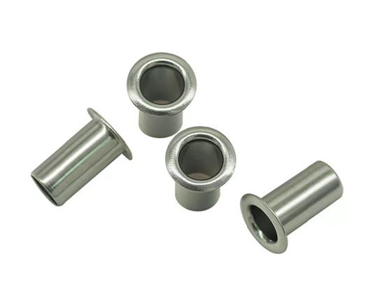 Paidu factory direct supply GB876 copper hollow rivets air eye buckle corn rivets brass hollow nails