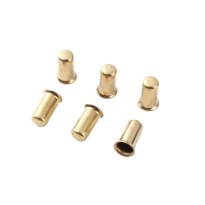 Paidu copper hollow rivets step rivets eye rivets tubular single tube hollow rivets spot wholesale