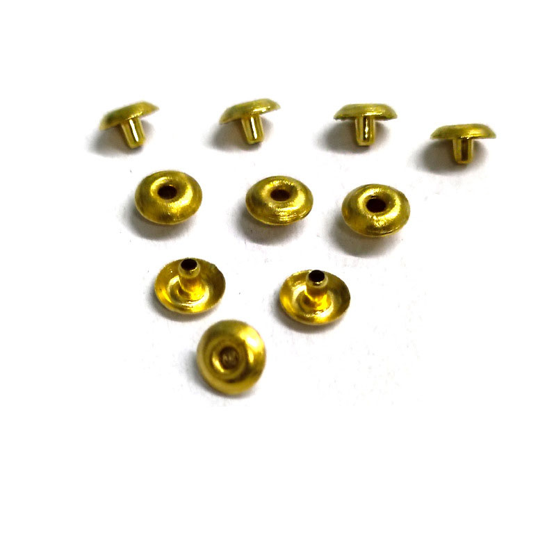 Paidu hollow rivet manufacturer spot brass eye rivets flat head round head nails tubular through hole tubular eye nails