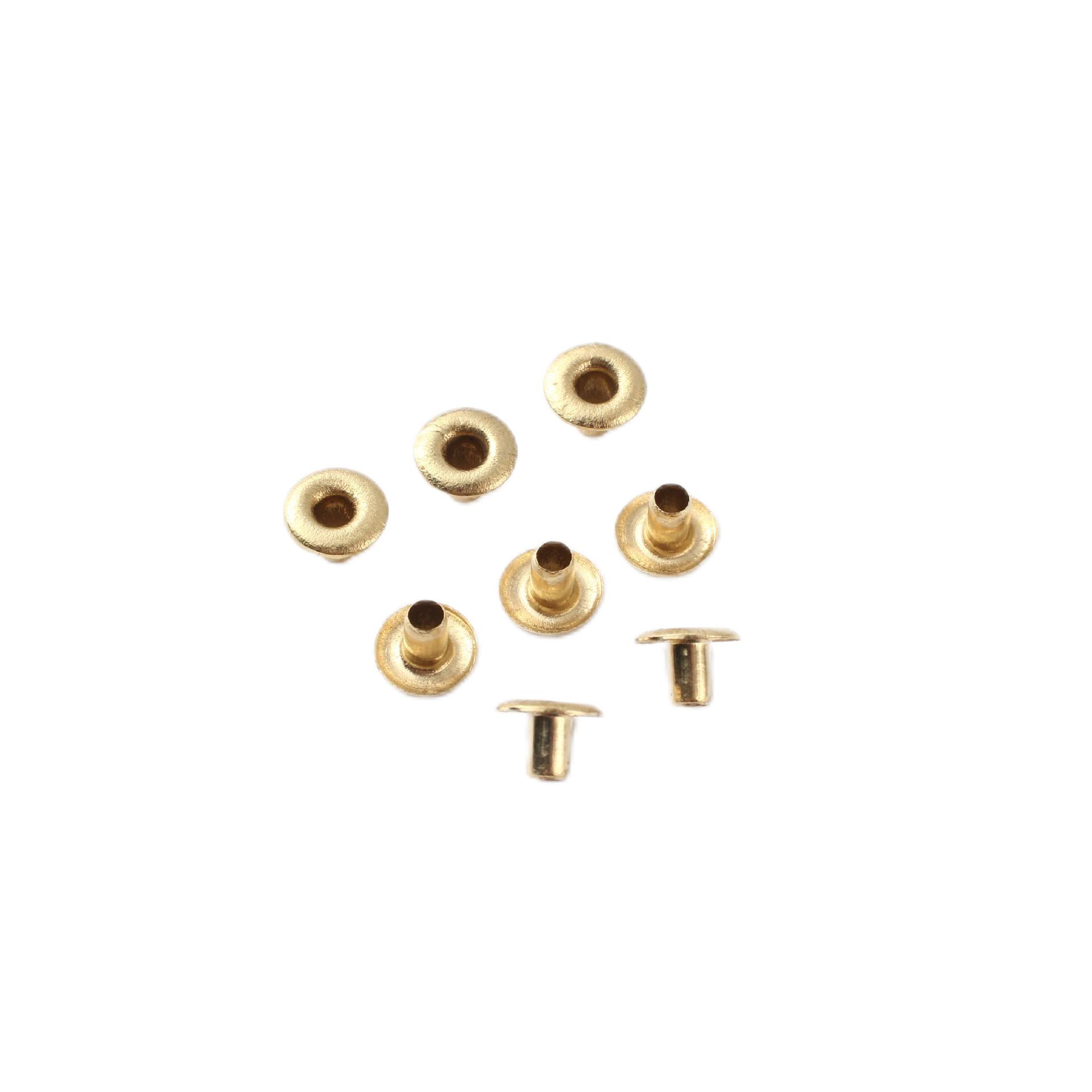 Paidu GB876 copper hollow rivet circuit board rivet step stainless steel rivet brass nail manufacturer supply