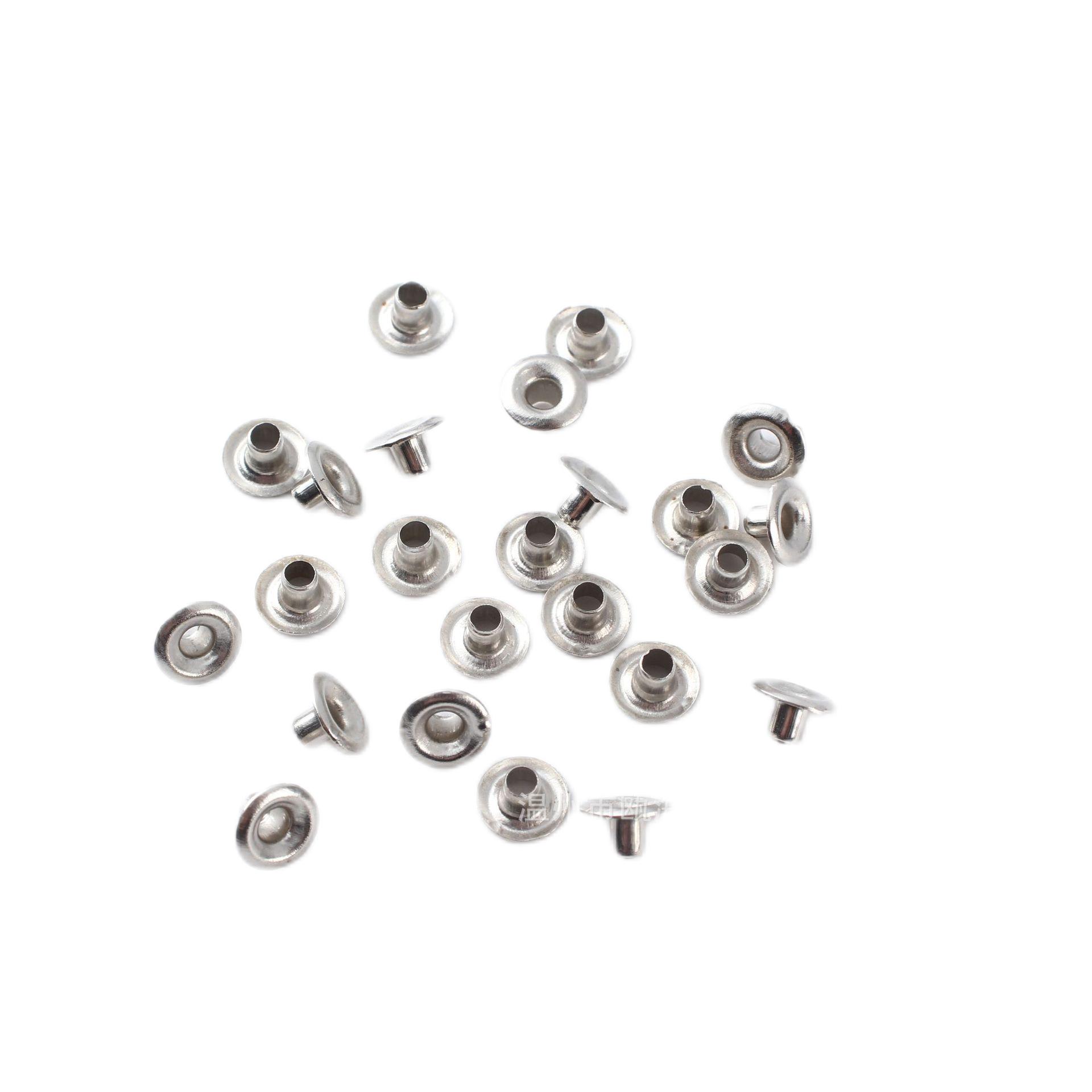 Paidu copper hollow rivets eyelet rivets tubular step nails spot wholesale customized stainless steel rivets