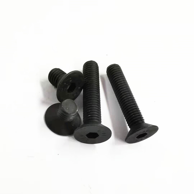 Paidu DIN7991 Countersunk head hexagon screw Flat cup 10.9 black quality assurance support custom specifications complete