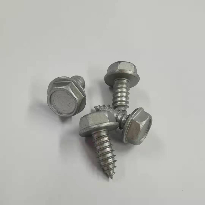 Paidu Surface plated Laspet hexagonal flange screws self-tapping nails 8.8 grade source manufacturer quality assurance corrosion resistance