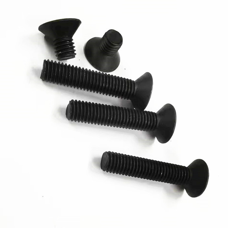 Paidu DIN7991 Countersunk head hexagon screw Flat cup 10.9 black quality assurance support custom specifications complete