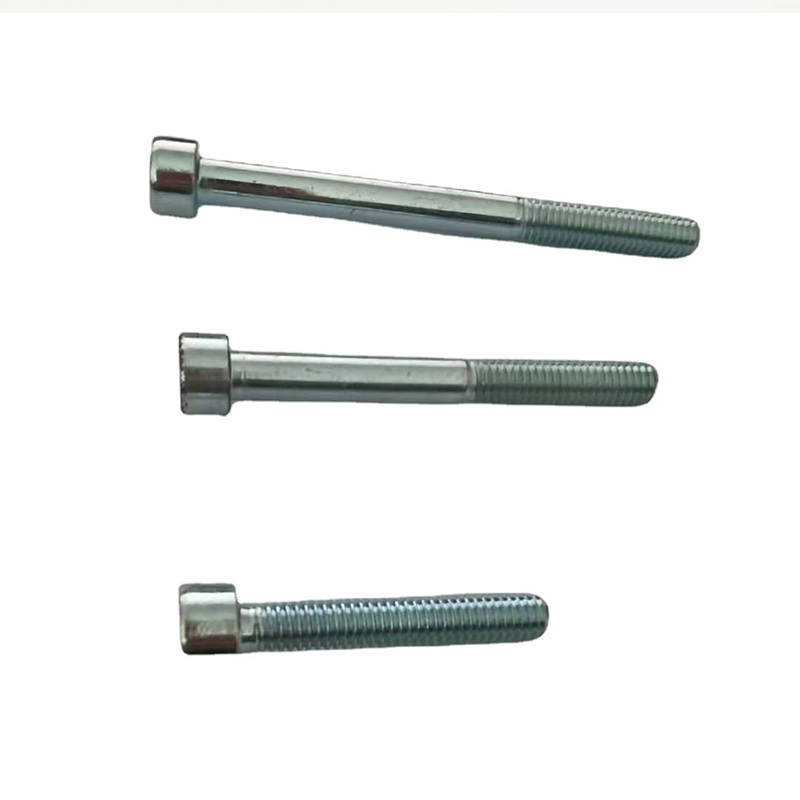 Paidu DIN7984 hexagonal thin cylindrical head machine screws 8.8 grade blue and white zinc plated bolt source manufacturer cup head screws