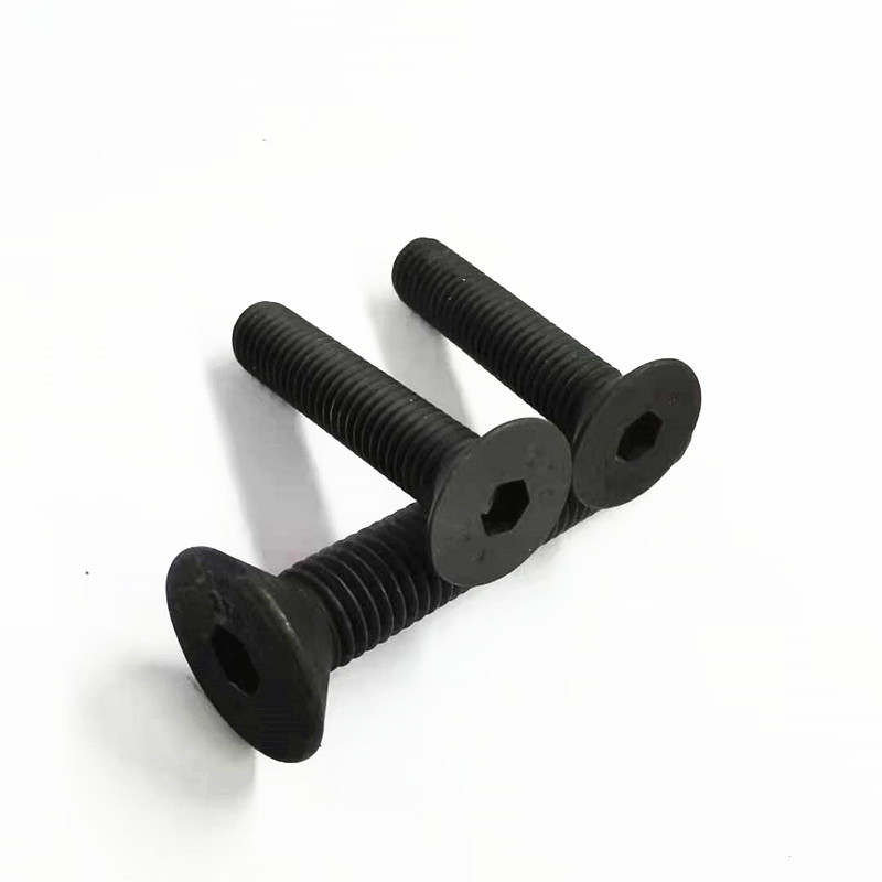 Paidu ANSI/ASME B18.3F Hexagon countersink screw carbon steel blackening quality assurance support customization