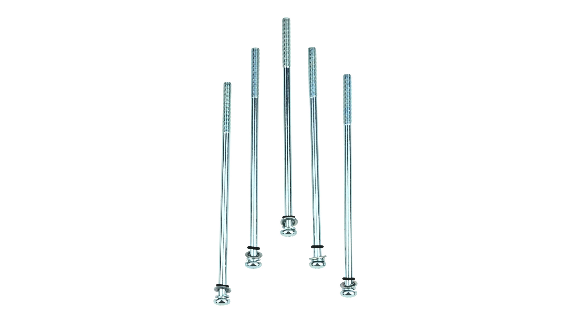 Paidu stainless steel extended cross recessed pan head three combination screw round head combination screw 304 stainless steel Non-standard customization