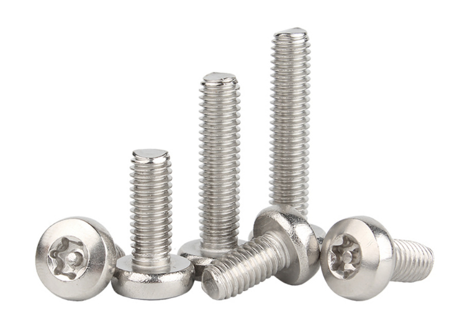 Paidu 304 stainless steel anti-theft screw plum blossom pan head anti-theft screw plum blossom pan head screw anti-theft screw