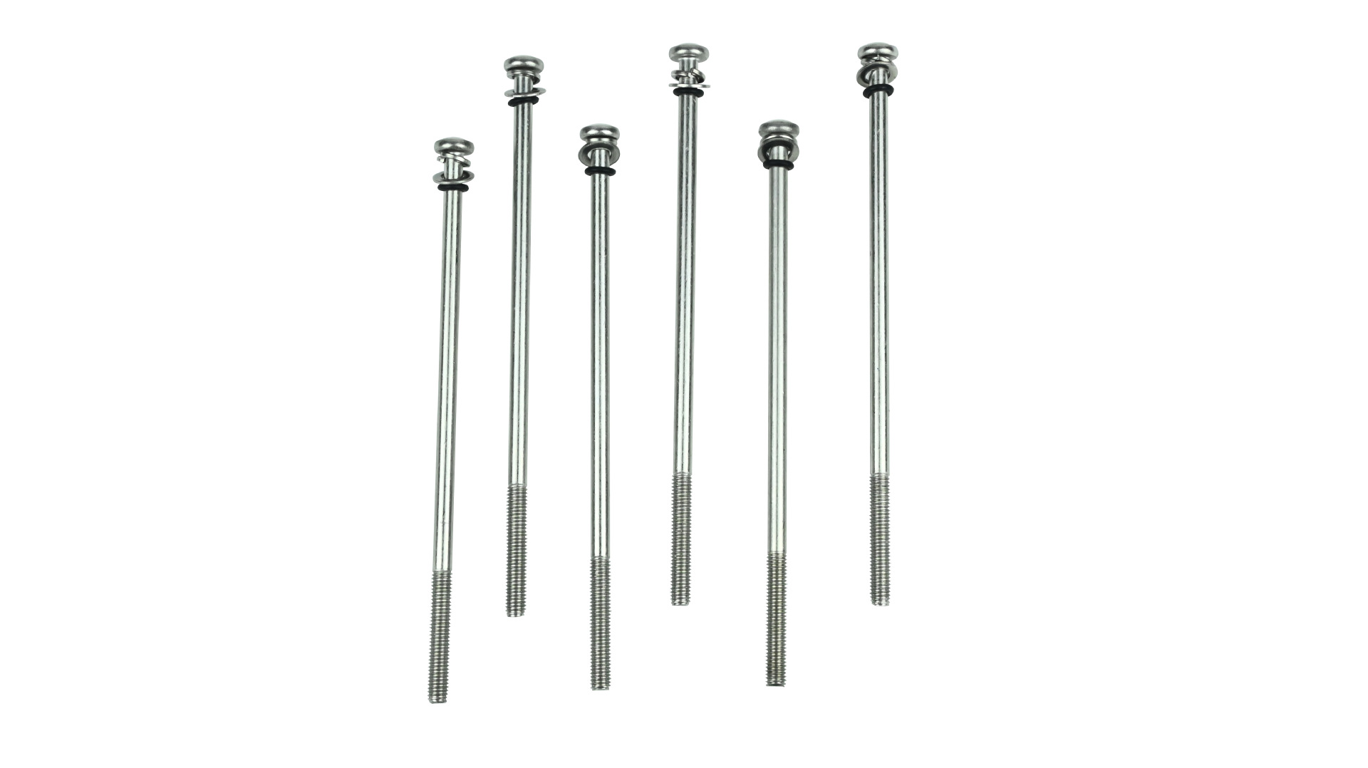 Paidu stainless steel extended cross recessed pan head three combination screw round head combination screw 304 stainless steel Non-standard customization