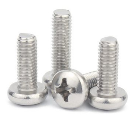 304 stainless steel round head screw cross pan head screw machine screw GB818 lengthened screw paidu manufacture