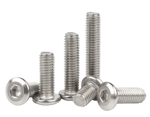 Paidu stainless steel 304 flat round head inner hexagon large flat head screw furniture chamfering screw bolt M6