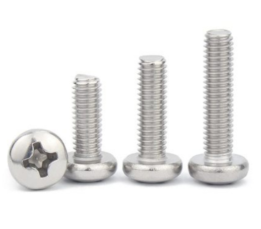 304 stainless steel round head screw cross pan head screw machine screw GB818 lengthened screw paidu manufacture