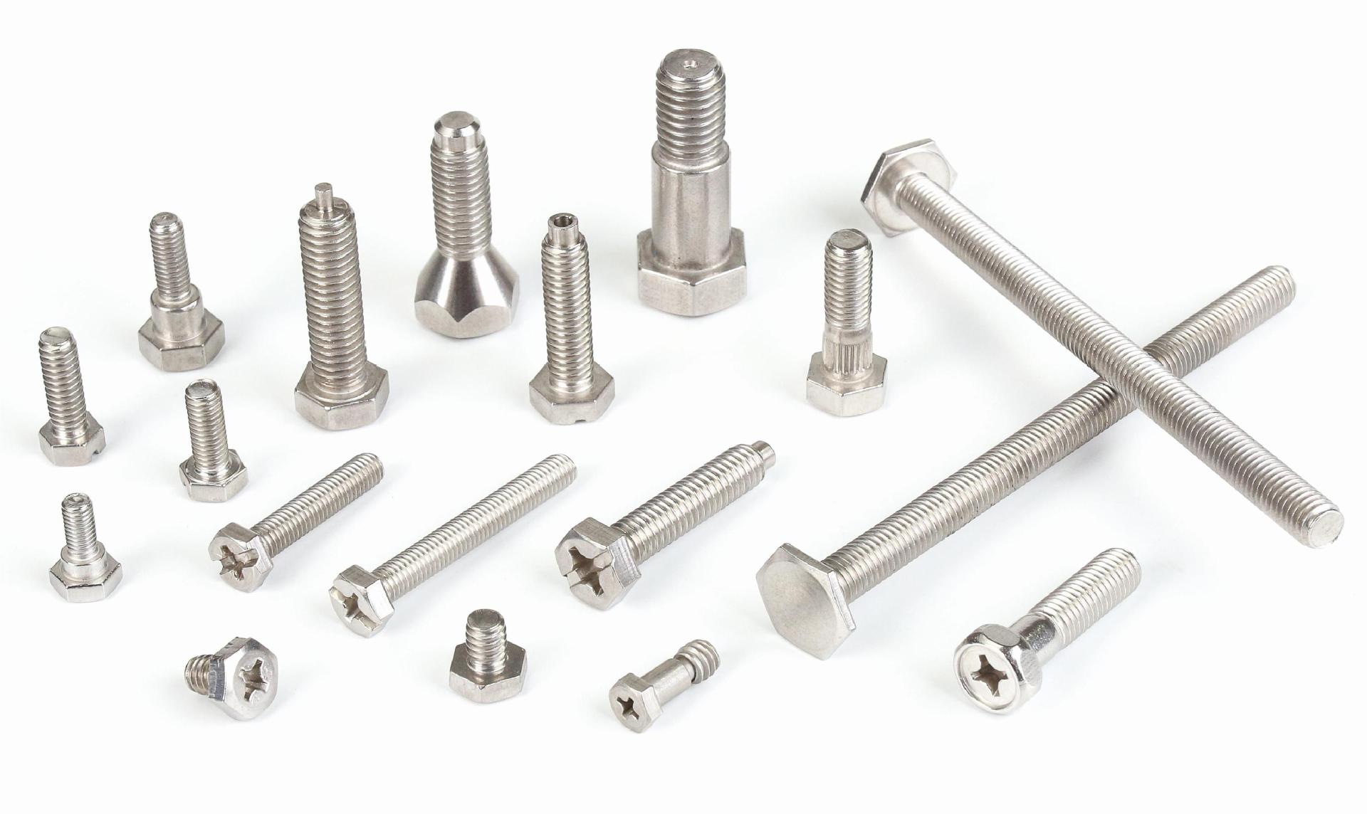 Paidu 304 stainless steel screws, non-standard screws, eleven-character hexagonal screws, foot screws, positioning screws