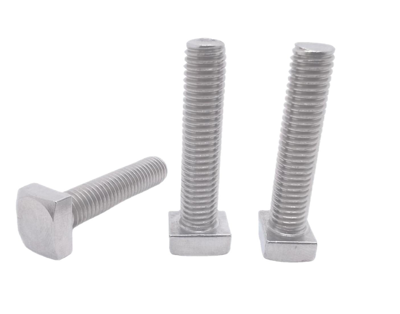 Paidu 304 stainless steel square head bolts square bolts T-bolts factory direct sales