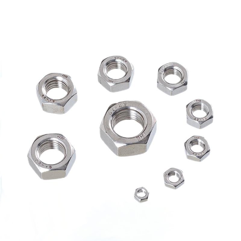 Paidu stainless steel non-standard nut processing stainless steel non-standard nut flange square hex nut special-shaped nut