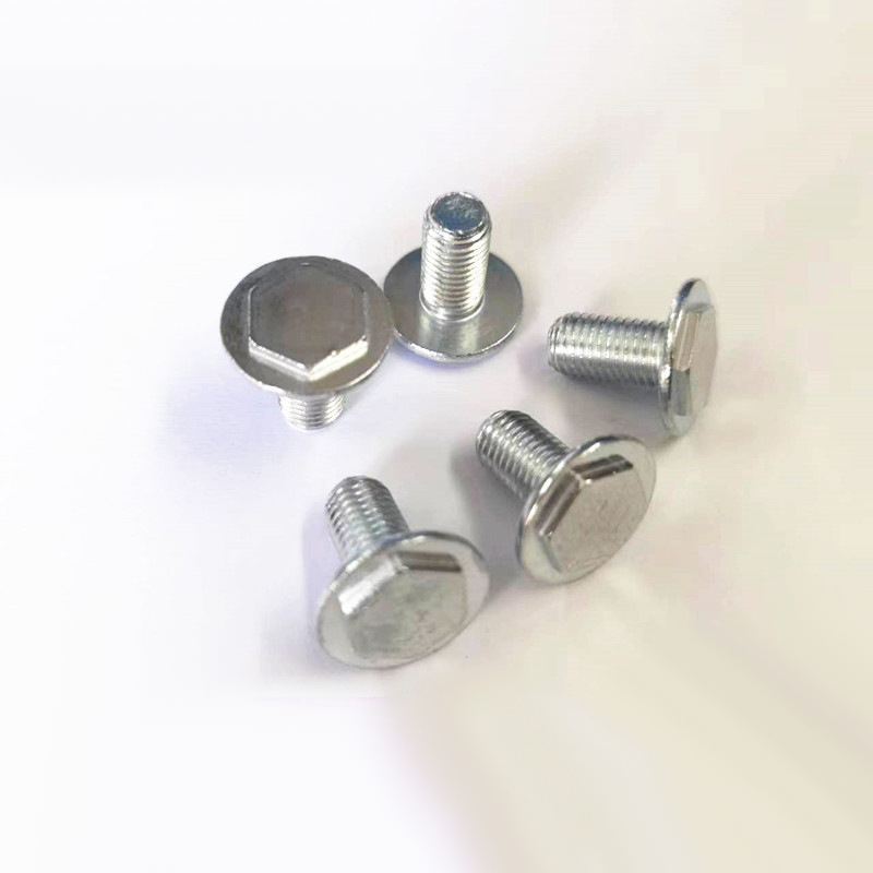 Paidu Hexagonal thin head with cushion flange screws American 5 fine teeth carbon steel galvanized source manufacturers customized quality assurance