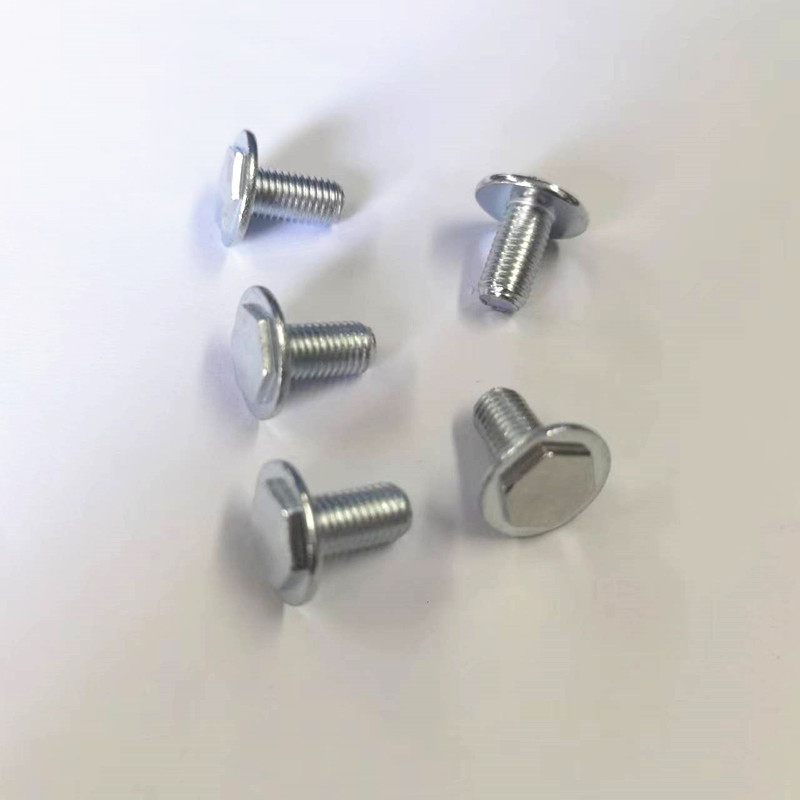 Paidu Hexagonal thin head with cushion flange screws American 5 fine teeth carbon steel galvanized source manufacturers customized quality assurance