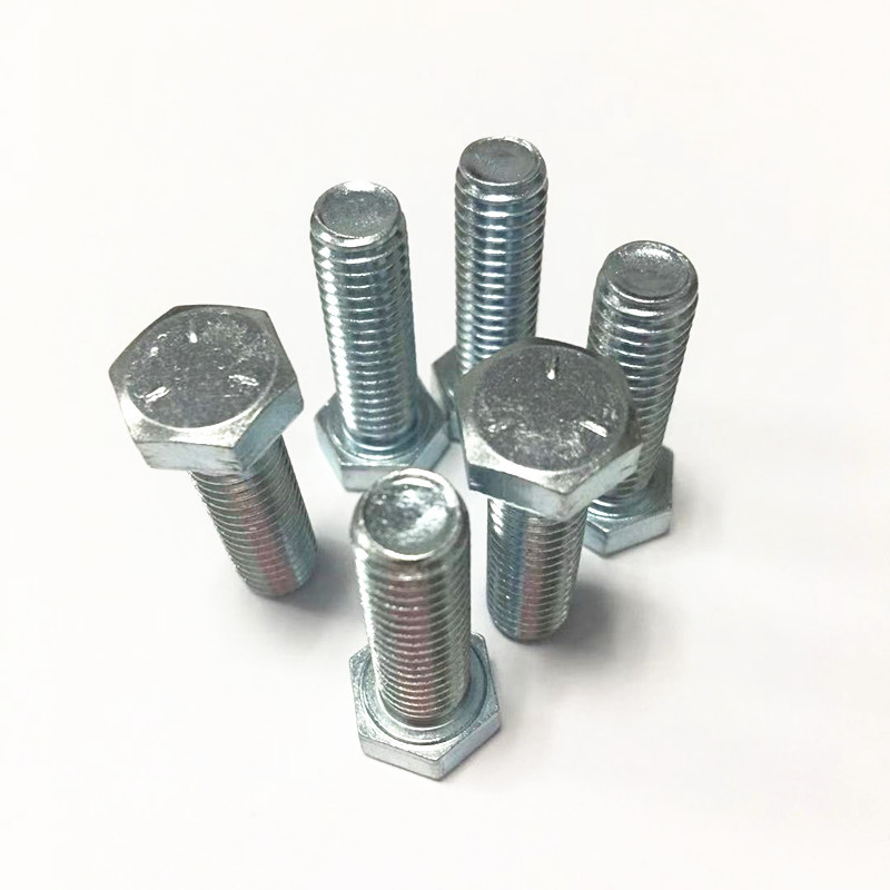 Paidu American 5 external hexagon bolt 8.8 screw manufacturers direct supply galvanized carbon steel quality assurance specifications are complete