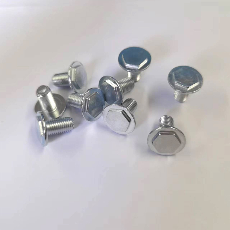Paidu Hexagonal thin head with cushion flange screws American 5 fine teeth carbon steel galvanized source manufacturers customized quality assurance