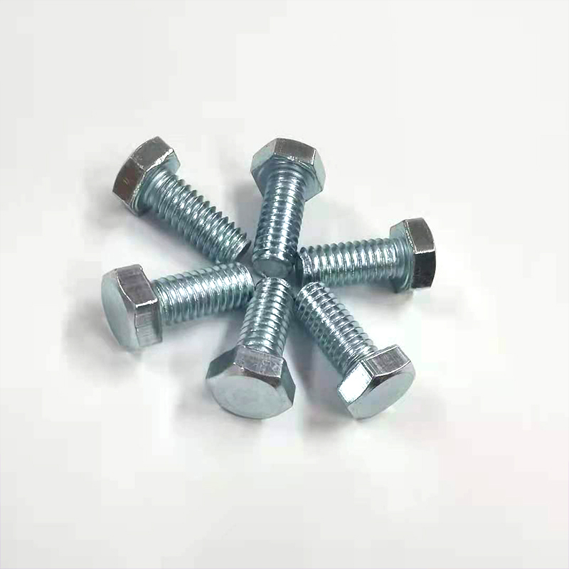 Paidu GB30 outer hexagon bolt metric American 4.8 grade full teeth half-teeth galvanized screws source manufacturer quality assurance