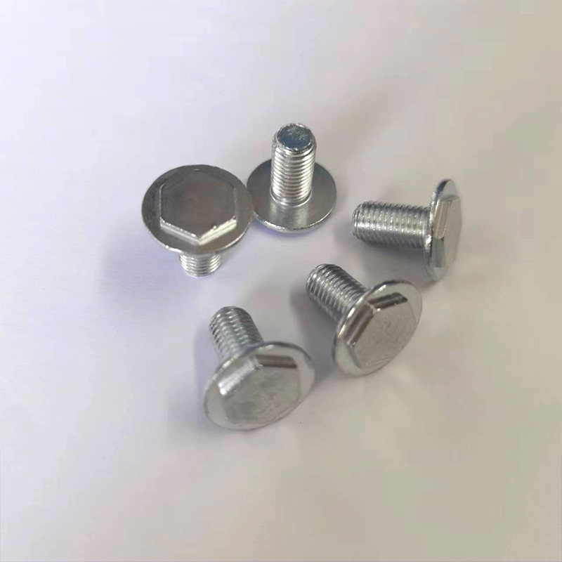 Paidu Hexagonal thin head with cushion flange screws American 5 fine teeth carbon steel galvanized source manufacturers customized quality assurance