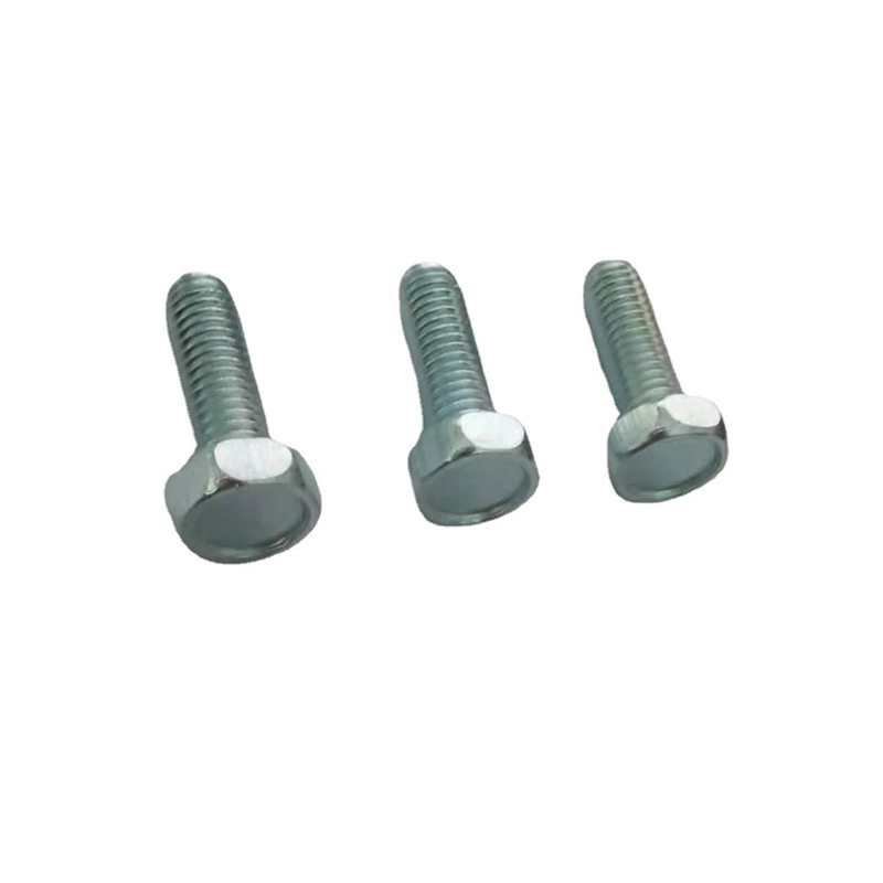 Paidu Outer hexagonal round tail bolts 4.8 Grade 8.8 Grade blue and white zinc source manufacturer Quality assurance Quality service